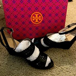 BRAND NEW! Tory Burch wedges. Size 9. Perfect condition.